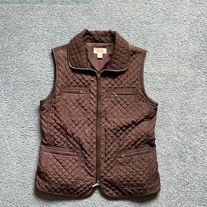 Talbots Quilted Vest